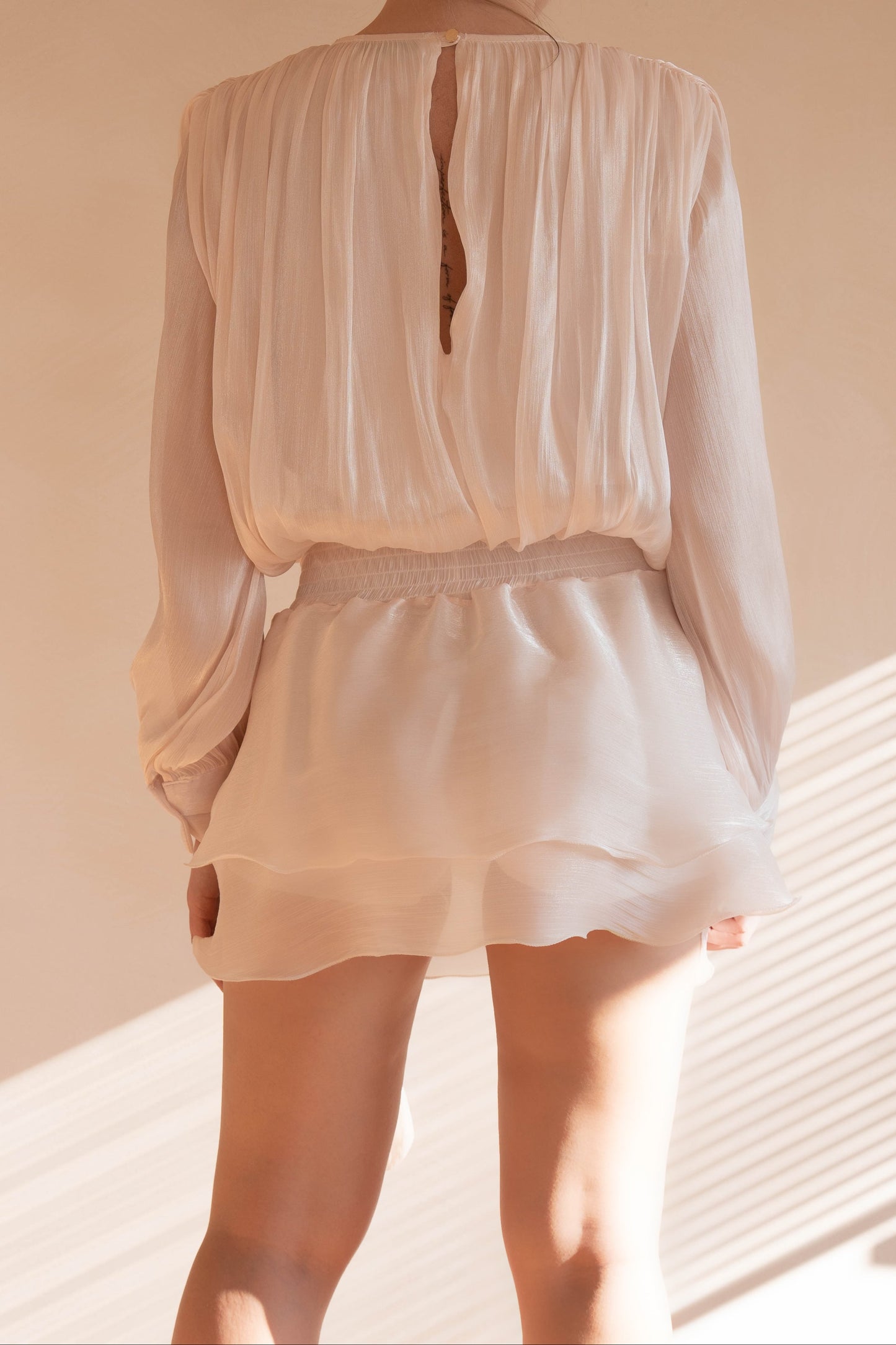 Ivory Muse Mini Dress