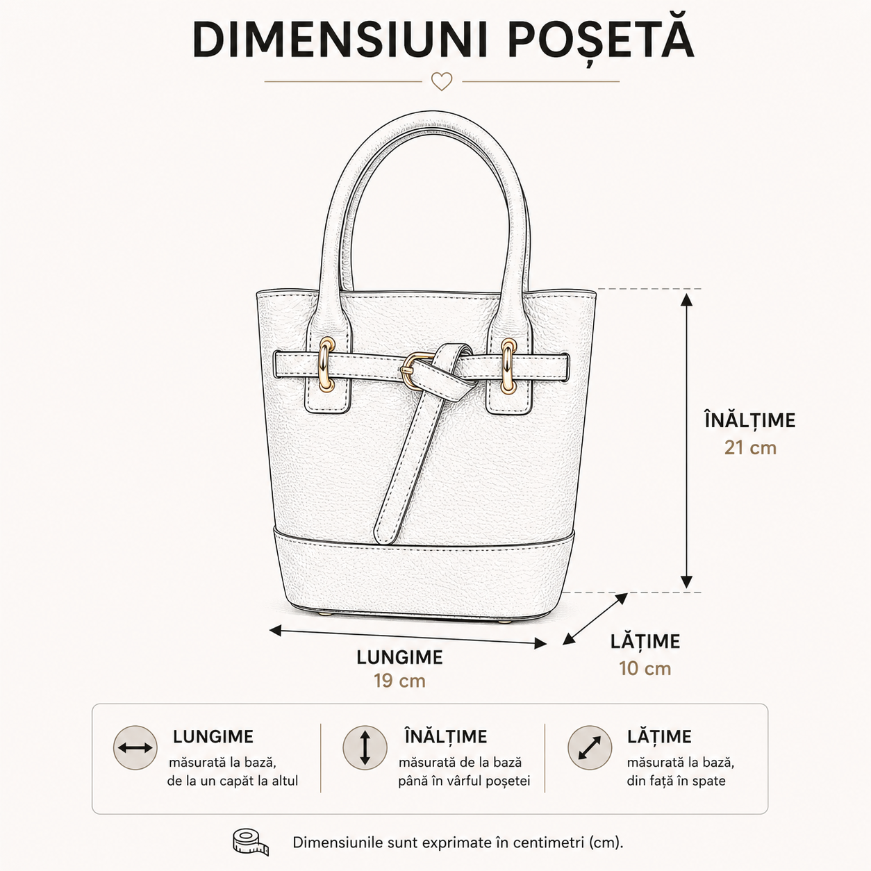 Poșetă din Piele Naturală Cleo Albastră Made in Italy