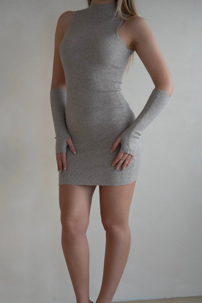 Rochie Tricotată Ribbed