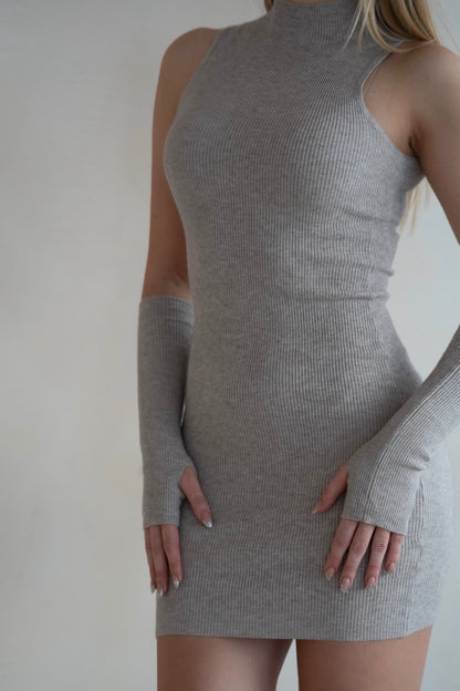 Rochie Tricotată Ribbed