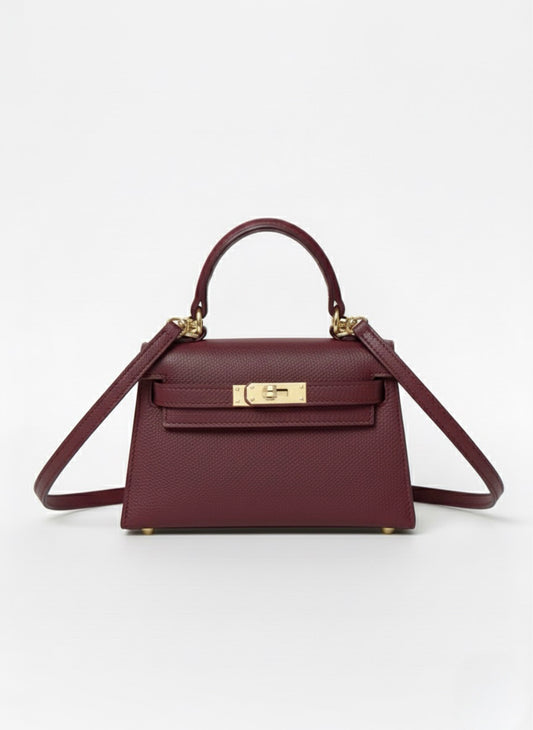 Amelia Bag - Burgundy