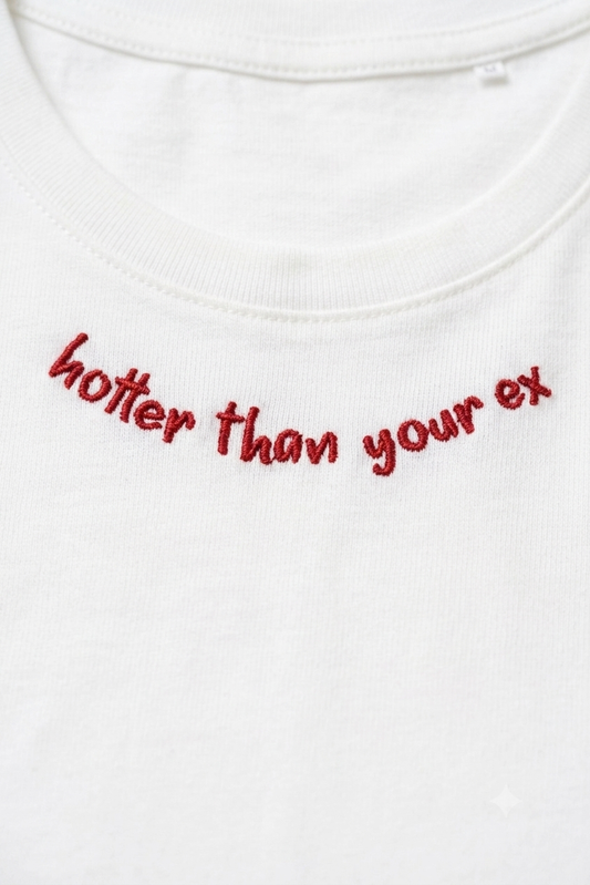 Tricou premium din bumbac pentru damă cu design Hotter Ex