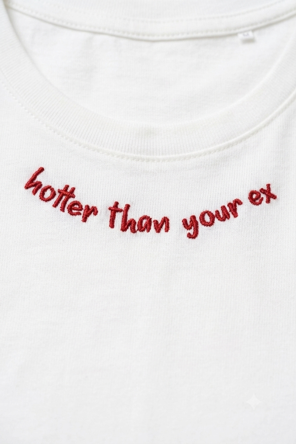 Tricou premium din bumbac pentru damă cu design Hotter Ex
